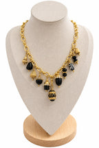 Collana Ottavia in acciaio 316L e ceramica