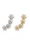 Ear cuff Lobo orecchino sinistro margherita