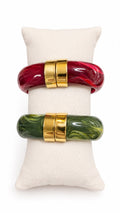 Bracciale Medea in acciaio e resina