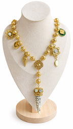 Collana Zaira in resina e acciaio