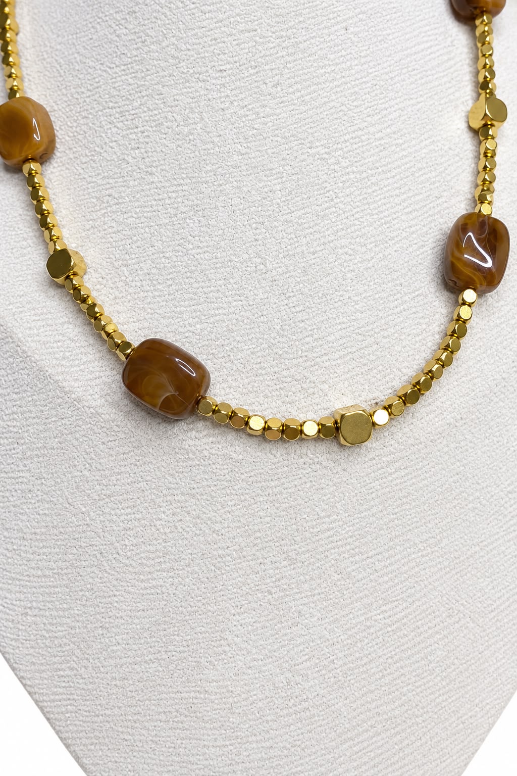 Collana Pepita Lady in acciaio 316L e resina