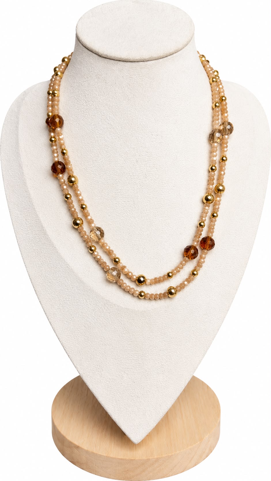Collana Cristallina double