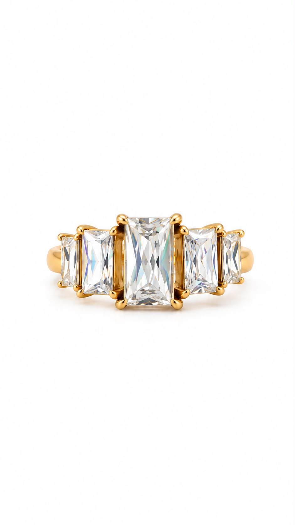 Anello Prezioso in Acciaio