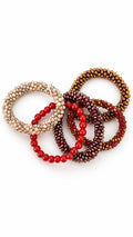 Set bracciali Cristalli 5 unità