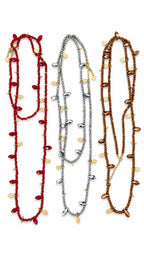 Collana Cristalli Goccia Double