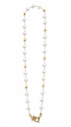 Collana Jolie 60cm doppio moschettone in acciaio 316L