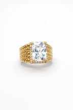 Anello Prezioso in Acciaio