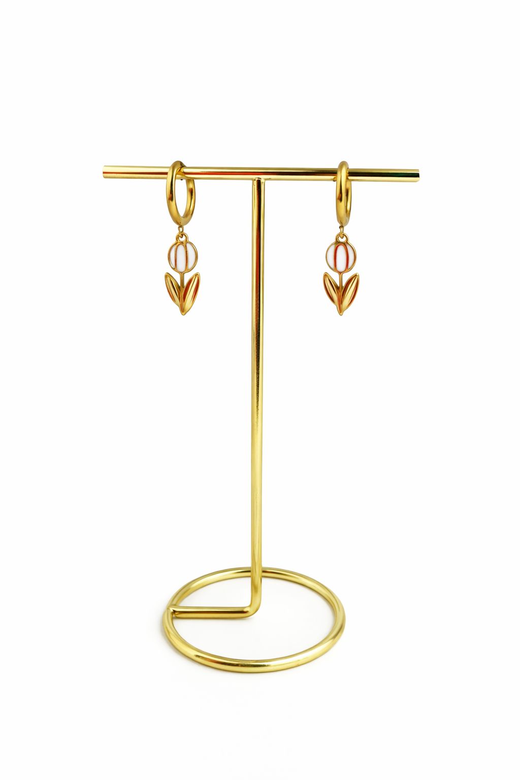 Orecchino mini loop Tulip