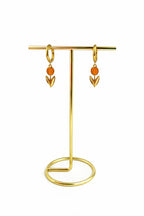 Orecchino mini loop Tulip