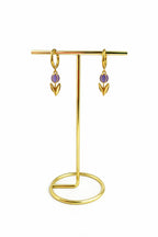 Orecchino mini loop Tulip