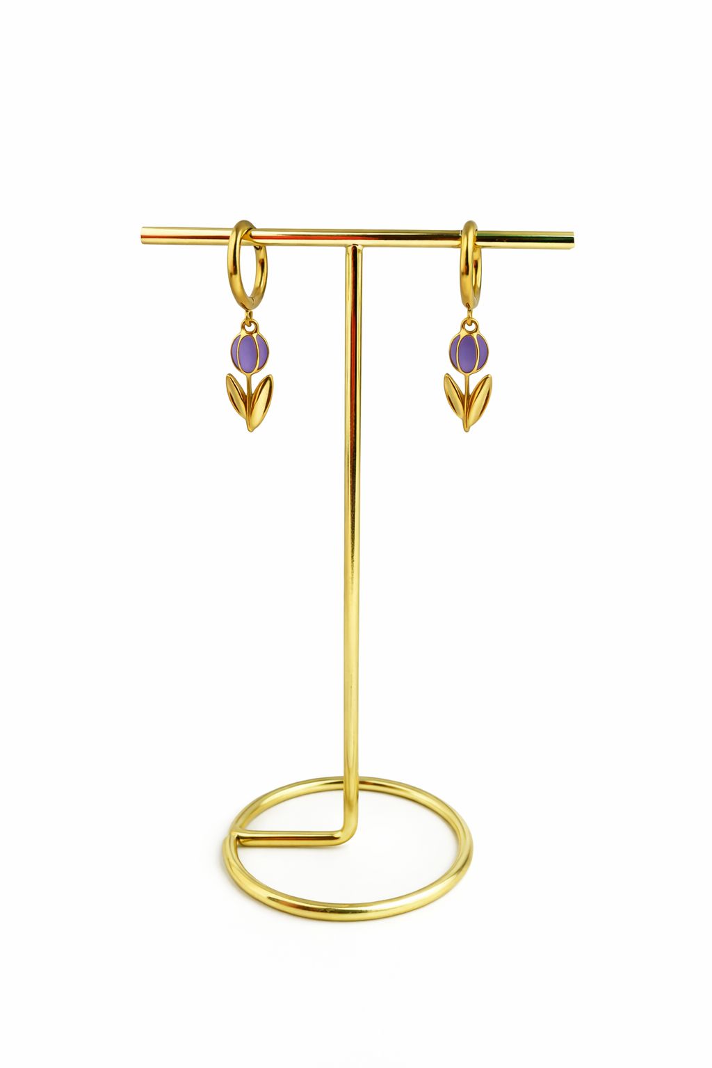 Orecchino mini loop Tulip