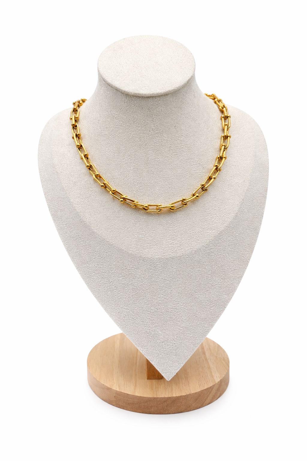 Collana Eternity in acciaio