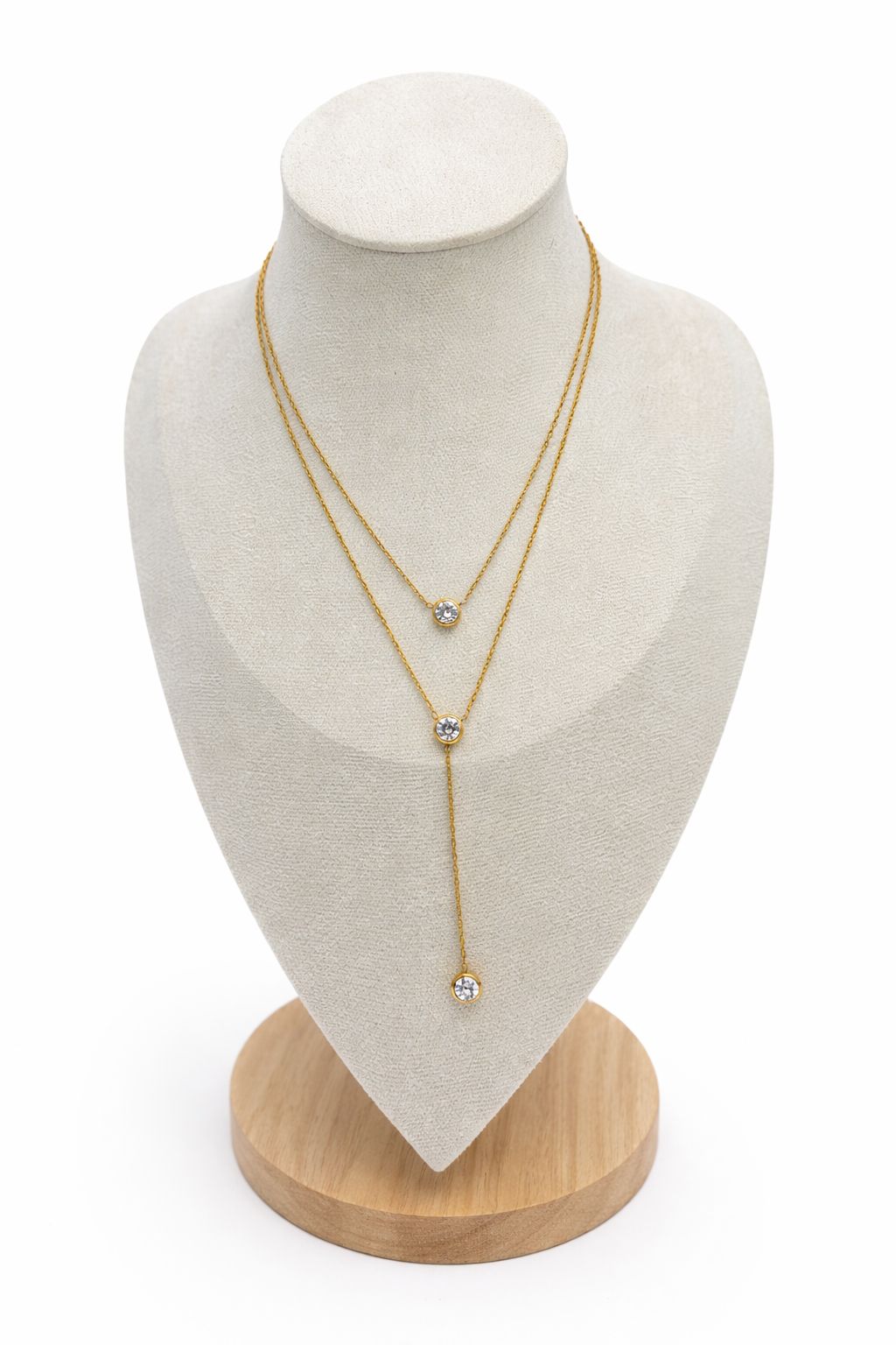 Collana punto luce pendente
