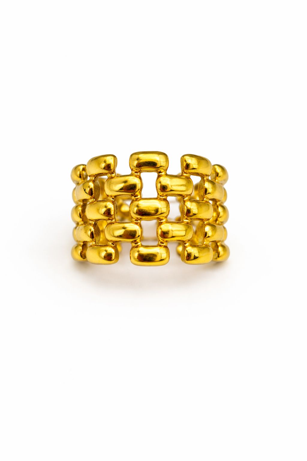 Anello Maglia in Acciaio