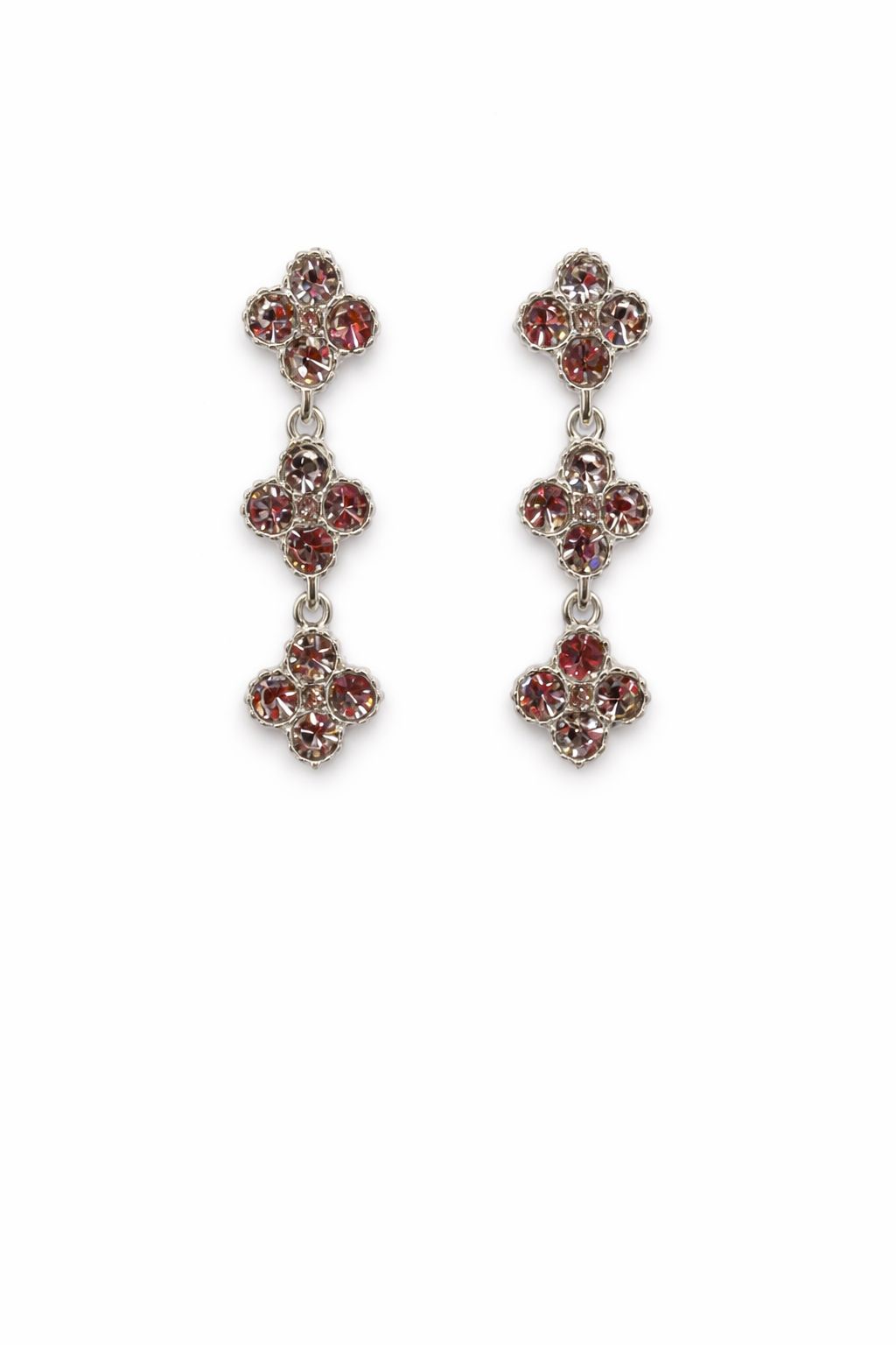 Orecchino Fleur Silver