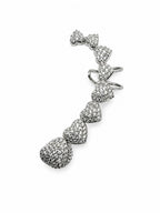 Ear cuff Lobo Cuore Pavè