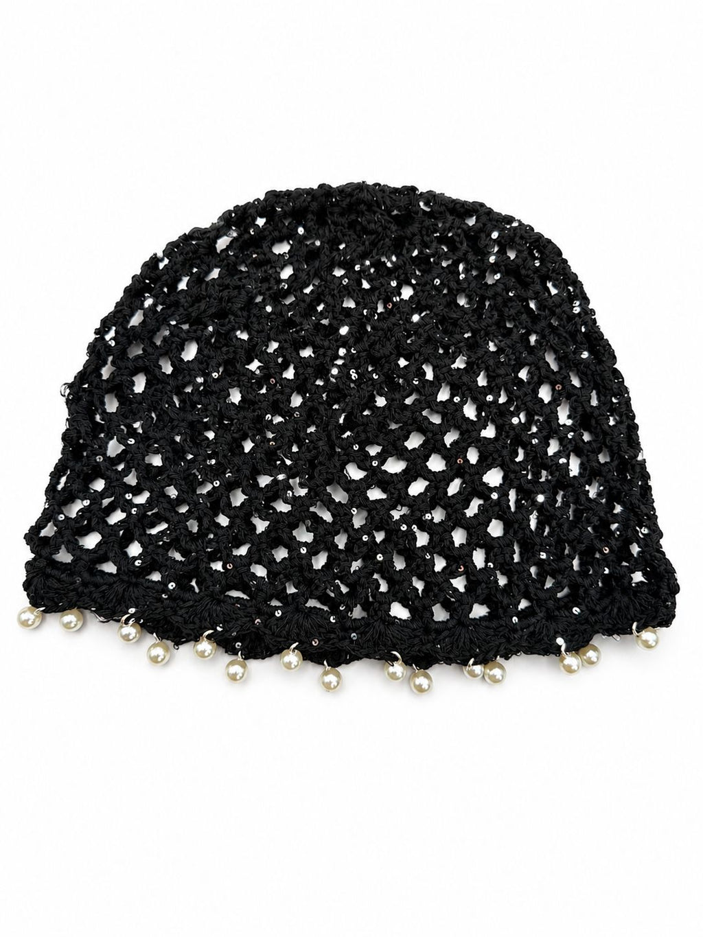 Cappello Uncinetto Perla taglia unica