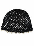 Cappello Uncinetto Perla taglia unica