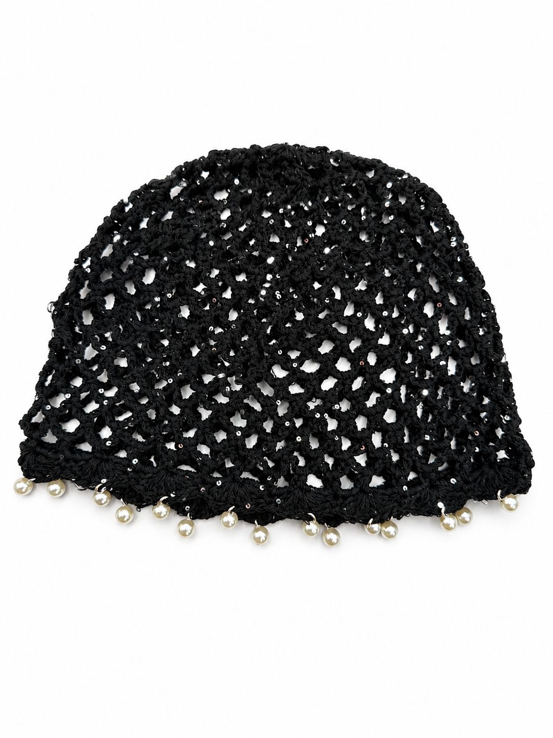 Cappello Uncinetto Perla taglia unica