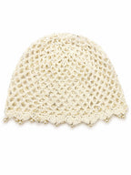Cappello Uncinetto Perla taglia unica