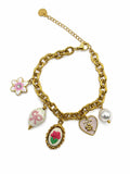 Bracciale Charm Perlina