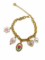 Bracciale Charm Perlina