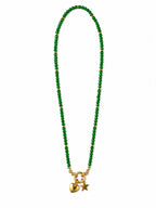 Collana Stella Cuore in acciaio