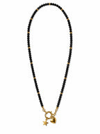 Collana Stella Cuore in acciaio