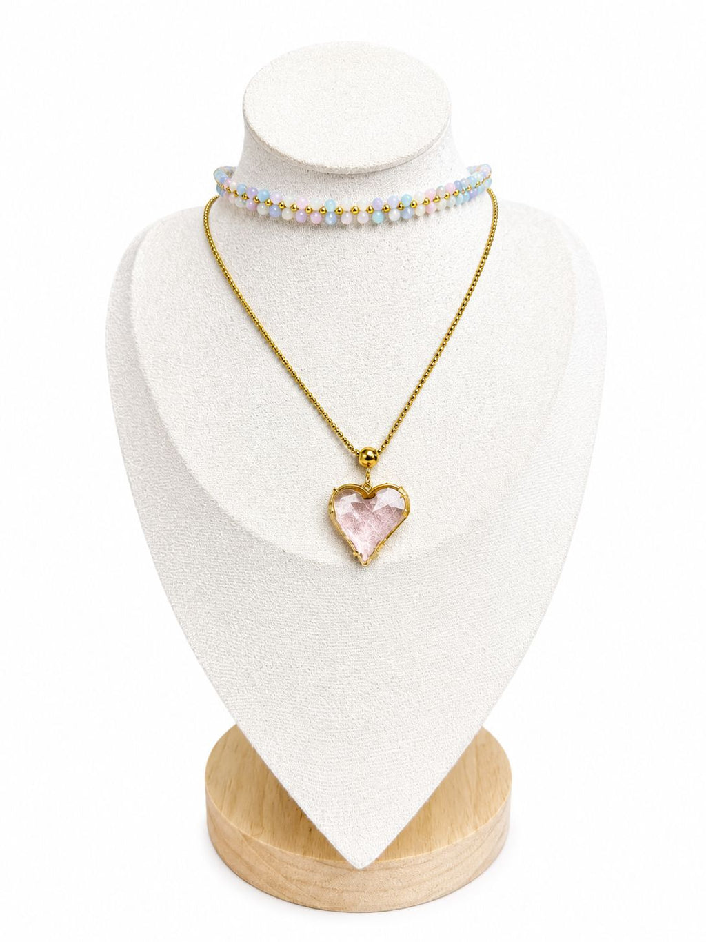 Collana Heart in acciaio