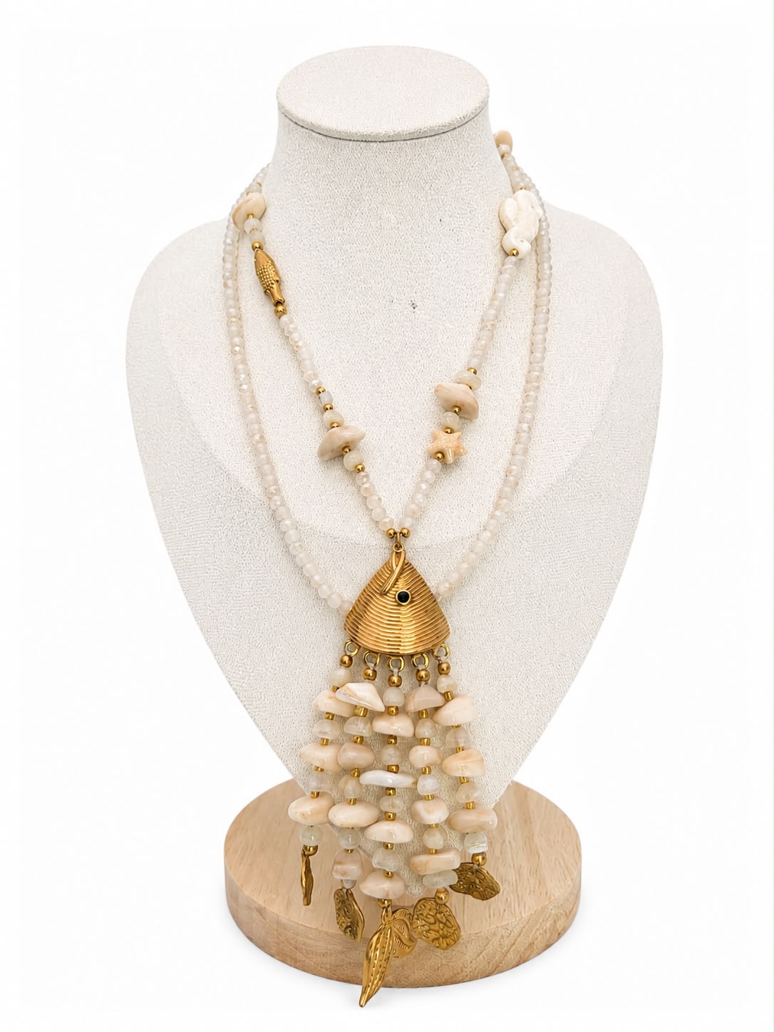 Collana Marea in acciaio lunga 57cm
