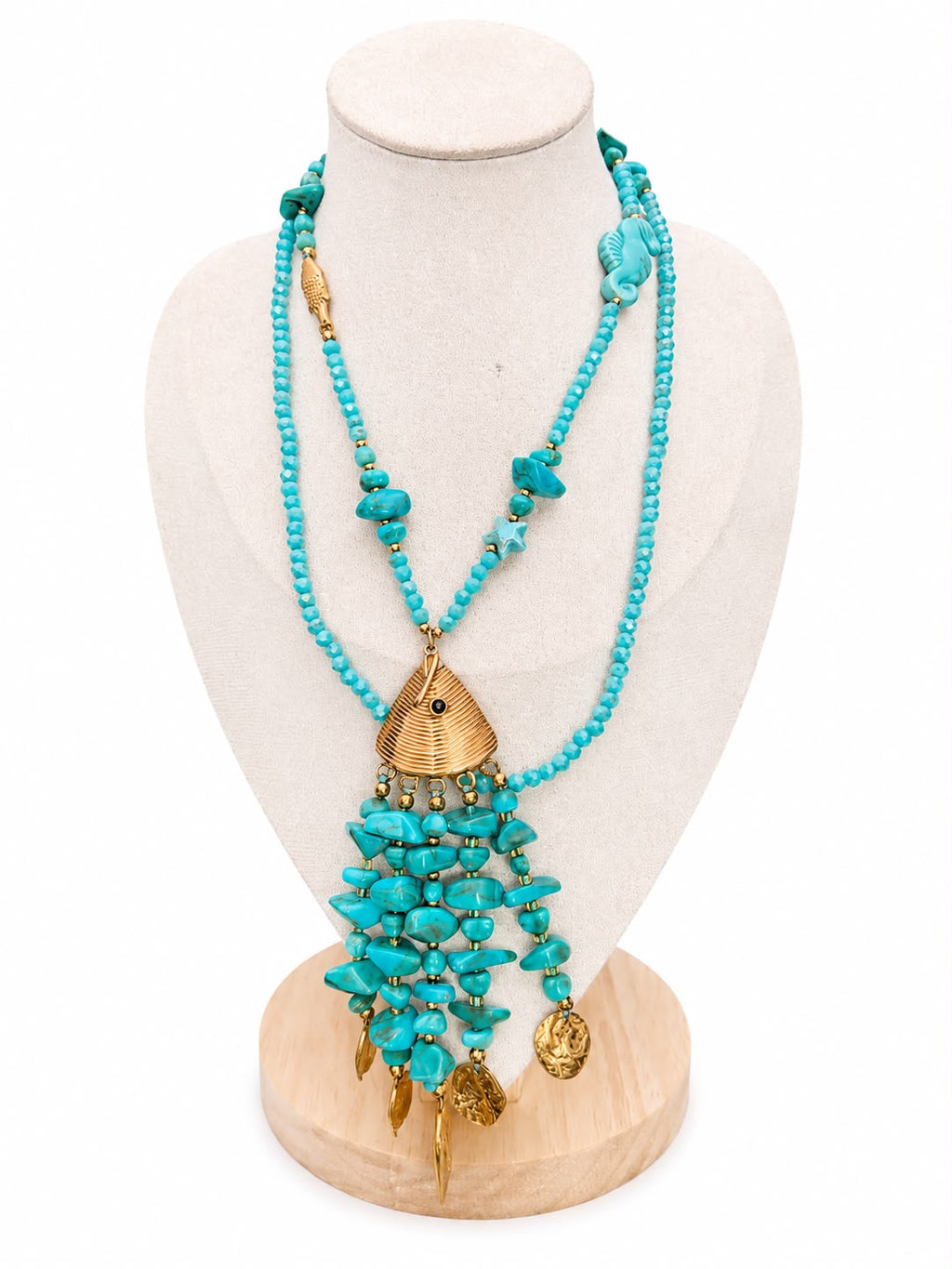 Collana Marea in acciaio lunga 57cm