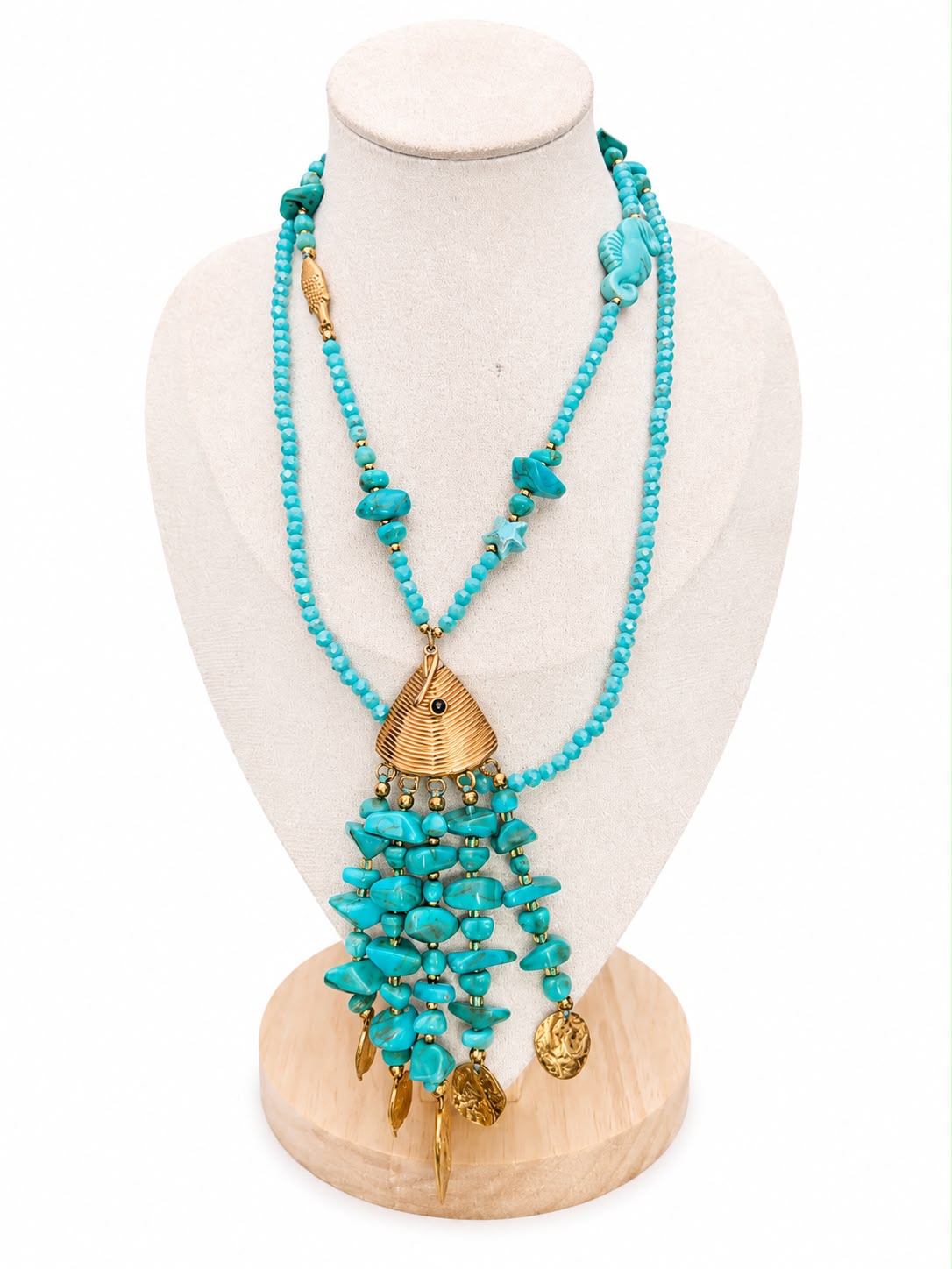 Collana Marea in acciaio lunga 57cm