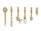 Set Orecchini Luce Perla in acciaio