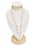 Collana Divina Perla multiuso in acciaio 316L