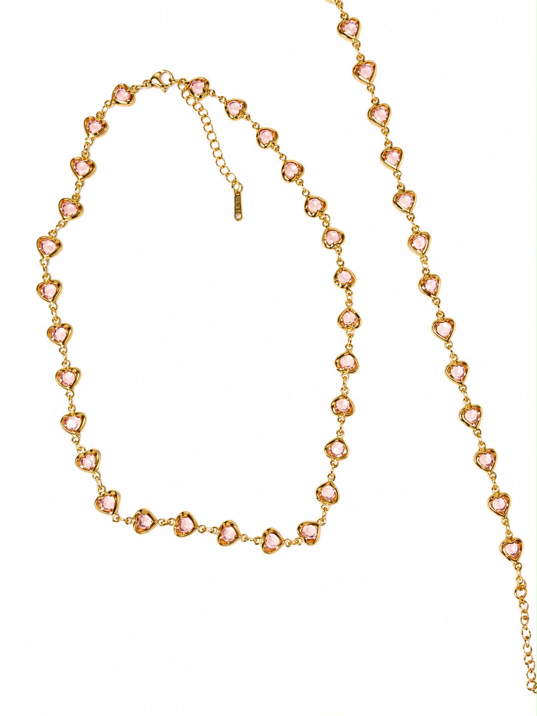 Combo Collana e Cavigliera Cuoricini