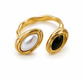 Anello Mirage in acciaio regolabile