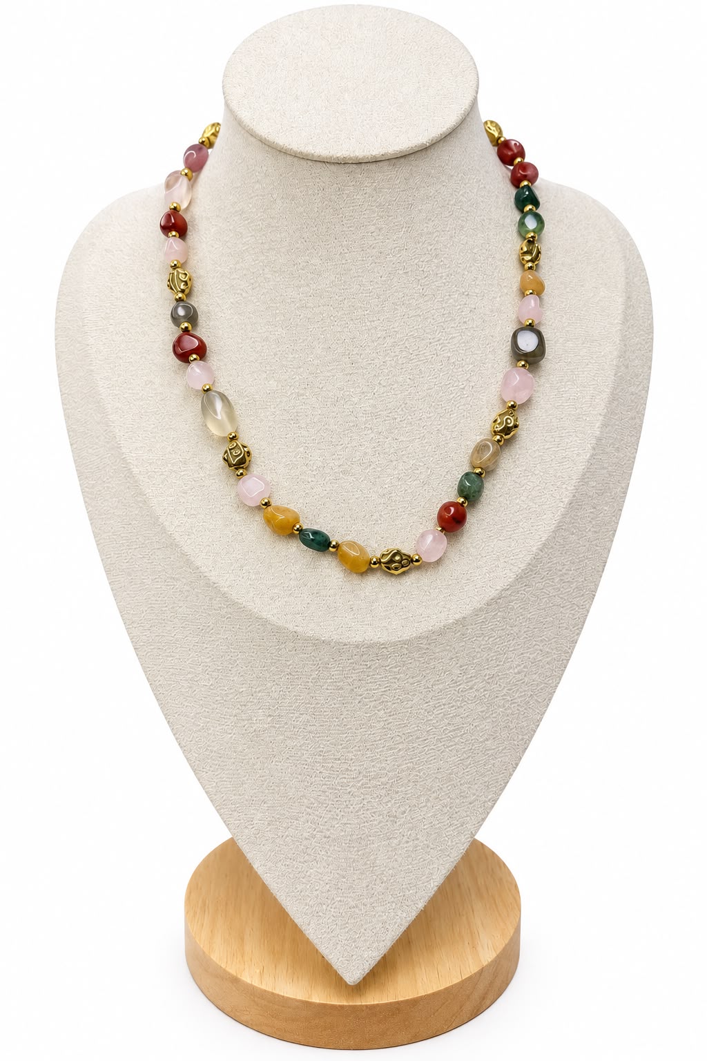 Collana Lady in resina e acciaio