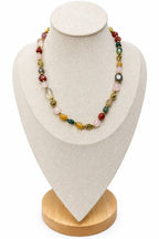 Collana Lady in resina e acciaio