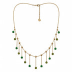 Collana Cristallina Bis in acciaio 316L