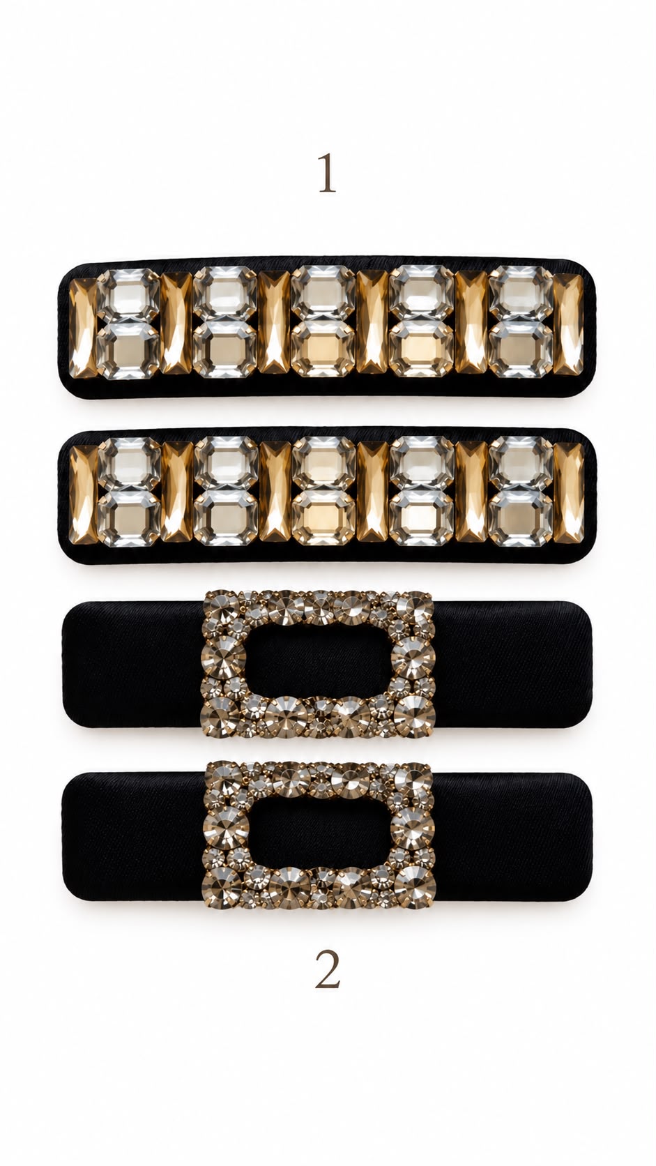 Fermagli Bijoux venduti a coppia