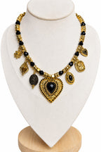 Collana Victoria charm in acciaio