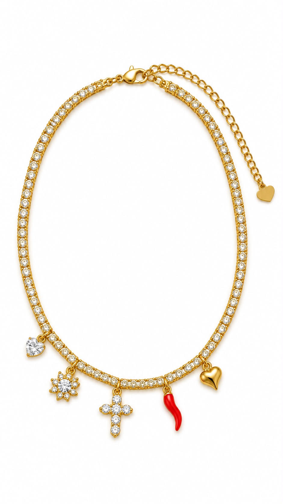 Collana Pepita Scaramantica in Acciaio