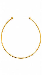 Collana Essenziale Girocollo rigido in acciaio